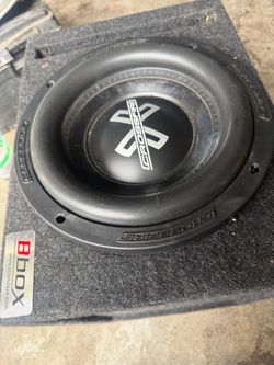 Crossfire Audio C5-V3 10" D4 Subwoofer  speaker box ported