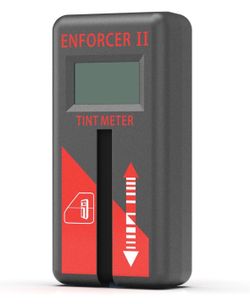 Window Tint Meter, Digital VLT Tester for Automotive Side Window Glass, Automatic Tint Checker with 6mm Open-Slot Design, Reference Sample Glass & Har