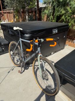 Custom Stinner 58cm Steel Gravel Bike – Di2 / EC90 / King / Stages