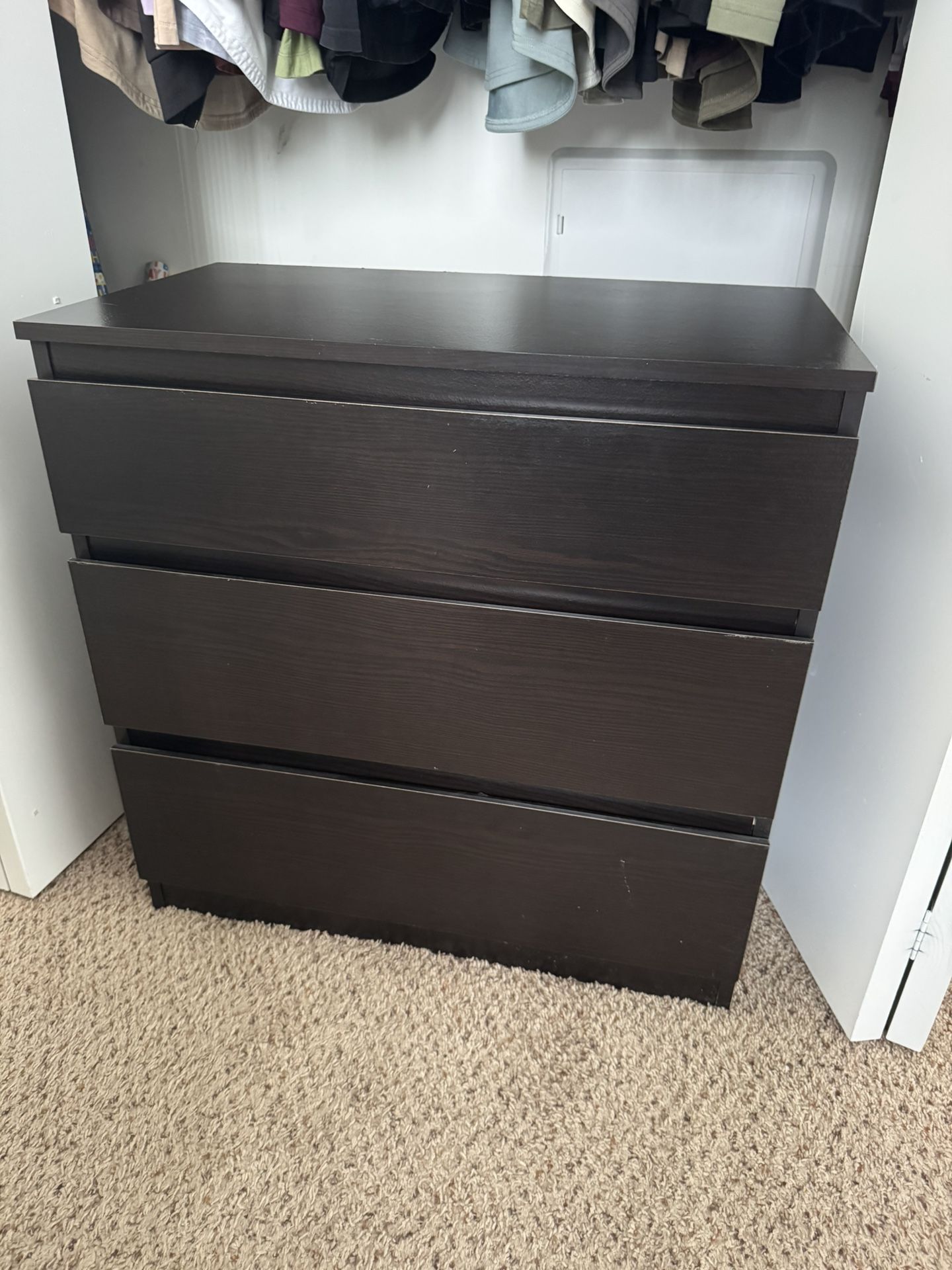 2x 3 Drawer Cabinet/Large Night Stand 