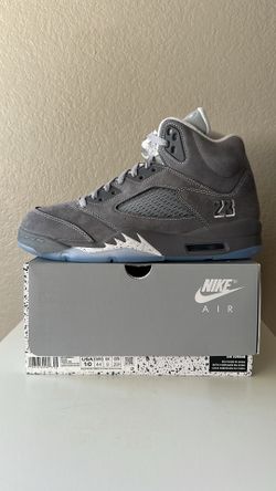 Size 10 - DS Nike Air Jordan 5s Wolf Grey