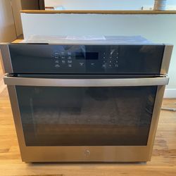 30 Inch GE Electric Wall Oven In Stainless Steel