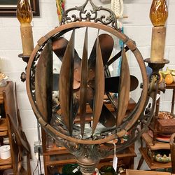 Antique 1920s Victor Luminere  Fan Lamp
