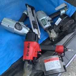 Metabo Grip-Rite Siding Nailers And Straps Nailers $200 EACH 