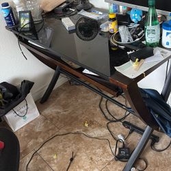 Glass Desk