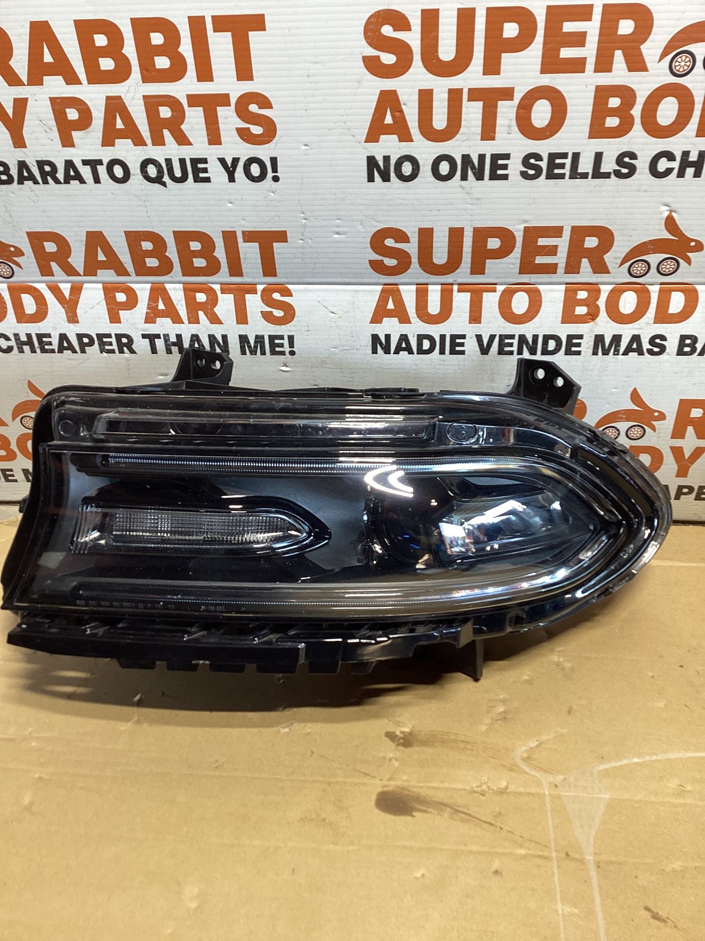 2016 Charger Driver Headlight Halogen LED DRL 2023