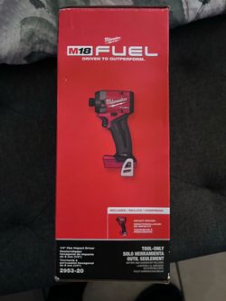 Milwaukee fuel impact driver
