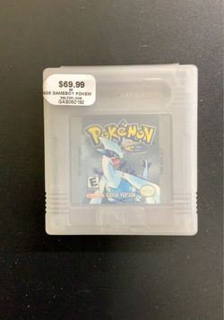 Pokémon Silver Version Game Boy Color Cartridge