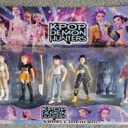 New K-Pop Demon Hunters Hard Figures Set
