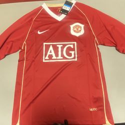 Manchester United 2007/08 Nike Home Kit