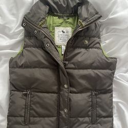 Abercrombie And Fitch Down Vest - authentic vintage - VERY WARM & LIKE NEW