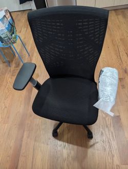 Black Rolling Office Chair