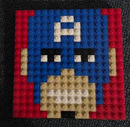 Lego Captain America Mosaic Toys R Us Exclusive