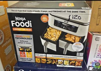 Ninja dual airfryer white New