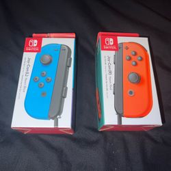 New  Nintendo Switch Joy Cons