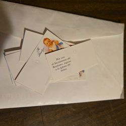 Tarjetas Para Recuerdos De Bautizo