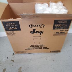 Dart White Foam Cup 16 oz 575 count