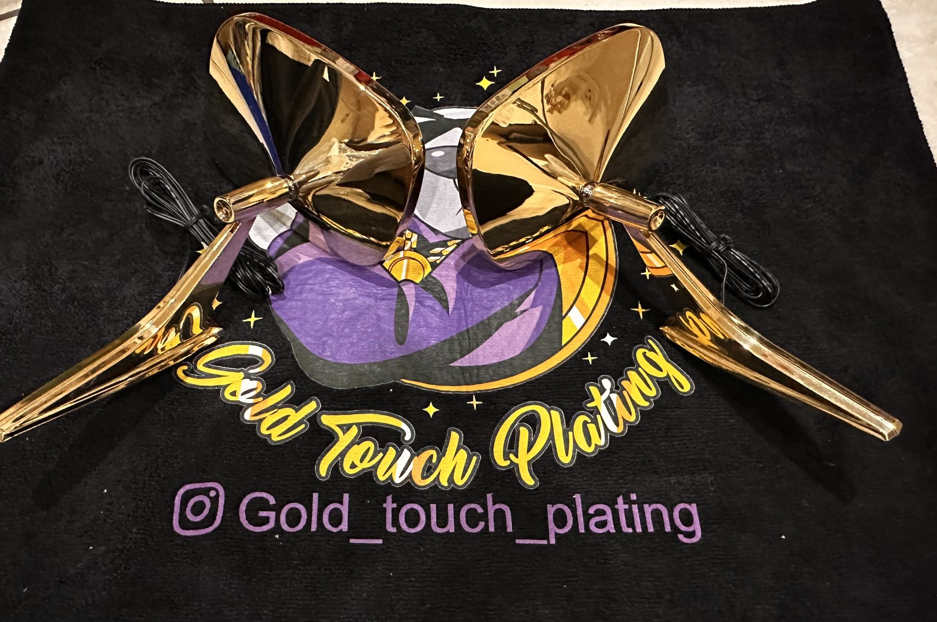 DONK PARTS GOLD PLATED MIRRORS