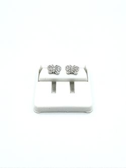 Butterfly Shaped Sterling Silver Earrings