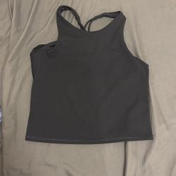 Girls All In Motion Cropped Active Top Size 14