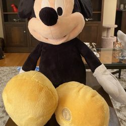 Large Plush Mickey Mouse