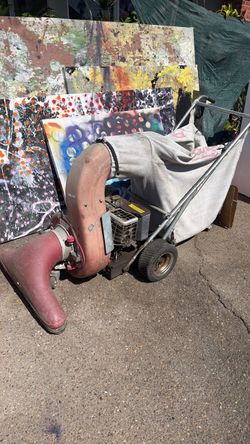 Gas-Powered Leaf Blower Vacuum with Collection Bag