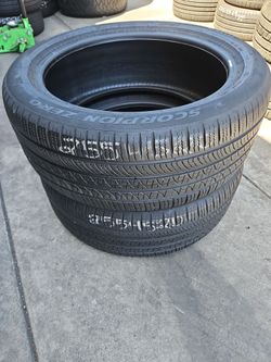 One Pair 255/45/20 Pirelli Scorpion Zero