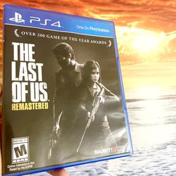 The Last Of Us For PS4 