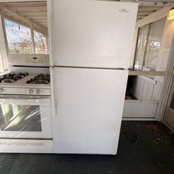 Gas Stove and Refrigerator 