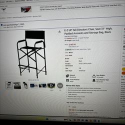 Directors Chair (unopened)