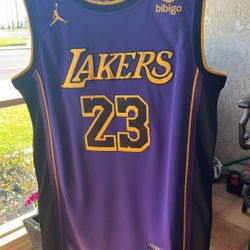LA Lakers LeBron James Jersey 