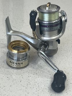 Shimano Sienna 1000FD Spinning Reel w/ Extra Spool