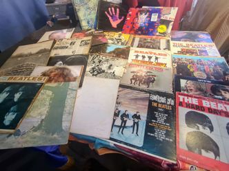 26 Total RARE - BEATLES LP ALBUMS - Including VERY RARE First Press WHITE ALBUM too!
