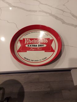 Beer Tray From 1950s