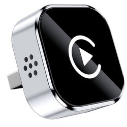 Wireless CarPlay Adapter Upgrade Wired CarPlay to Wireless, Mini USB Design for Cars with Built-in Wired Apple CarPlay Plug
