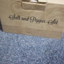 Collector's Salt & Pepper Shakers and Tea Set