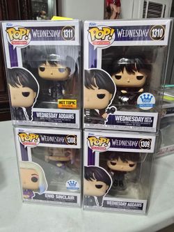 Funko Pop Wednesday TV Series Set of 4 90 x 4