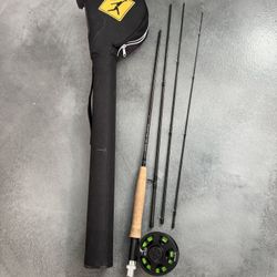 Echo Solo 486-4 8’ 6” Fly Rod And Reel W Case