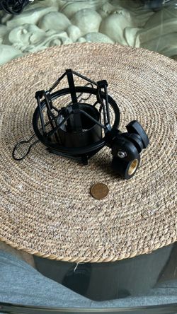 Universal Black Studio Mic Shock Mount Holder for Condenser Microphones