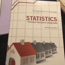 Statistics book & Manual