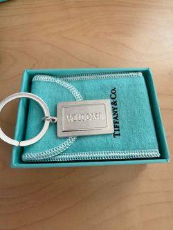 Tiffany and Co keychain Sterling Silver