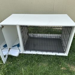 Omlet Dog Crate 36” With Storage