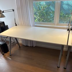 Working Tables  White 31”x 63”