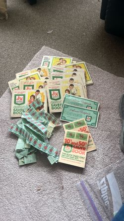 S  and H Green stamps (S&H)