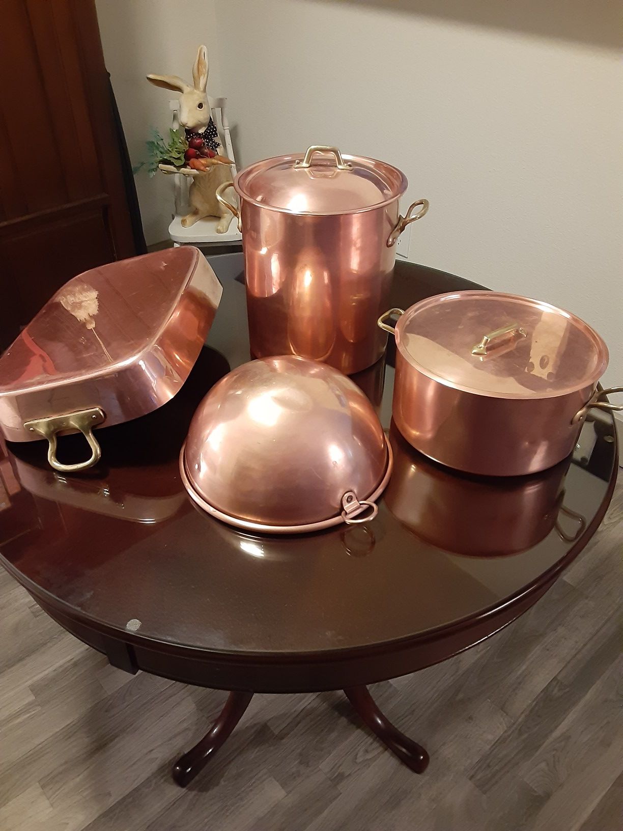 WALDOW N.Y. COPPER COOKWARE