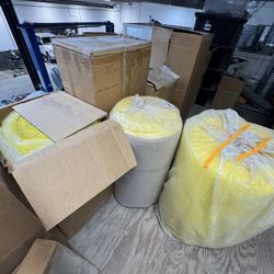 7 Rolls of 36” x 300’ paint booth filters
