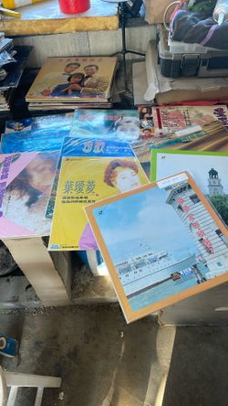 Lot 10 Vinyl Disc Chinese Different Artist B