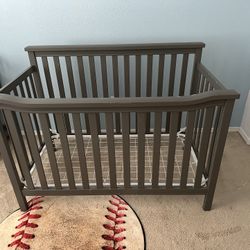 Crib And Changing Table