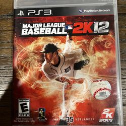 Major League Baseball 2K12 PlayStation 3 PS3