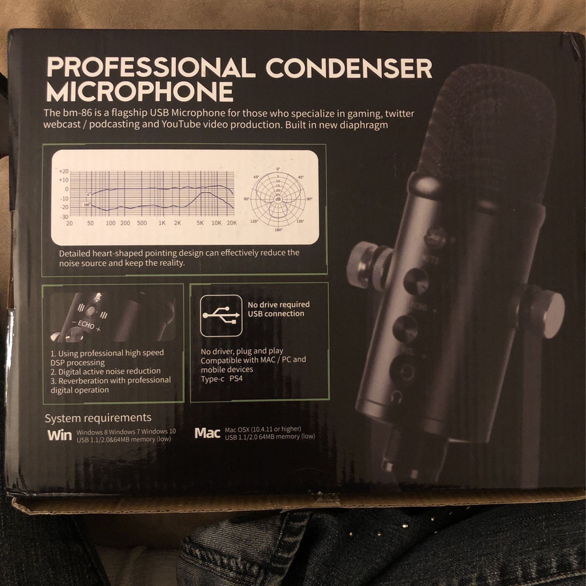 Professional Condenser Microphone